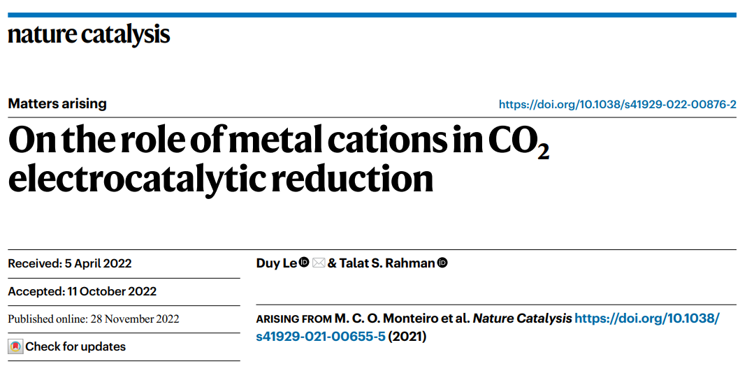 爭議連連！這一話題連發(fā)5篇Nature Catalysis！