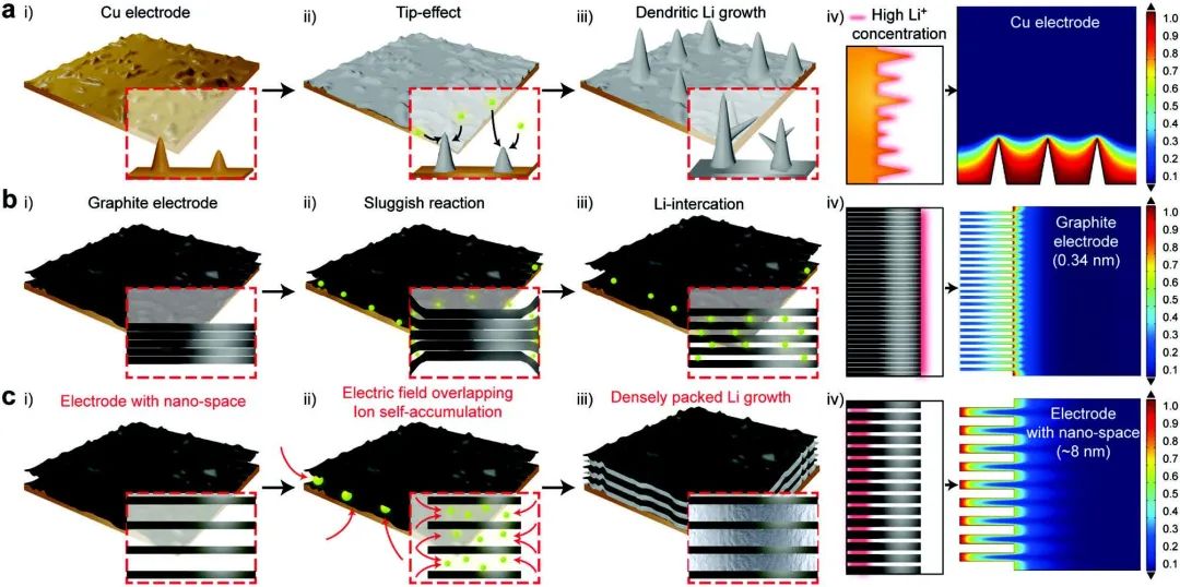Advanced Science：控制鋰離子通量獲得高性能鋰金屬電池