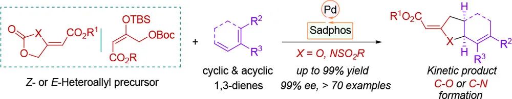 ?復旦張俊良JACS：PC-Phos催化的鈀雜烯丙基不對稱環加成反應