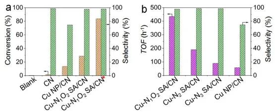 趙忠奎/章日光/劉岳峰Nature子刊：不飽和N、O配位調節單個銅中心電子排布，增強對苯的選擇性氧化