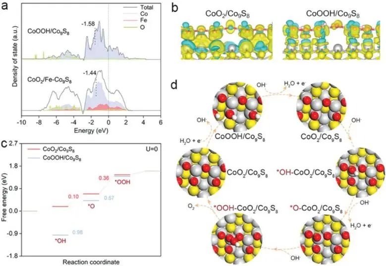 周佳/何思斯Adv. Sci.: CoP/Fe-Co9S8上表面重構(gòu)和自終止，助力高效全水分解