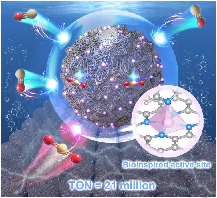 中大廖培欽Angew：超過1.2 A cm-2！Ni-N5-C中性水溶液中電催化CO2生成CO
