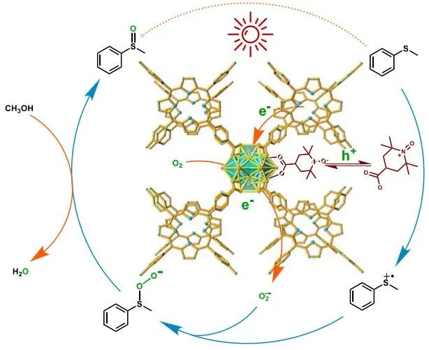 ?武大ACS Catal.: 將TEMPO集成到Zr-MOF中，協(xié)同光催化硫化物選擇性氧化