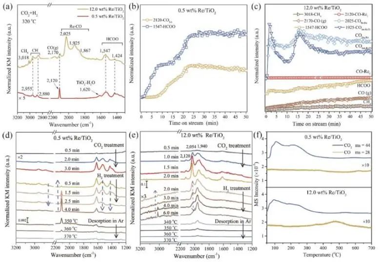 郭利民課題組ACS Catalysis：不可忽視Re/TiO2上的尺寸效應，可用于調控CO2加氫活性和選擇性
