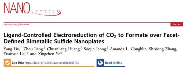 催化頂刊集錦：Nature子刊、JACS、Angew.、AFM、Nano Letters、ACS Catal.等成果