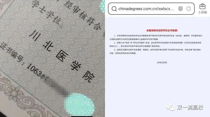 高校近4000畢業生學位證書編號出錯，網上查不到？校方回應！
