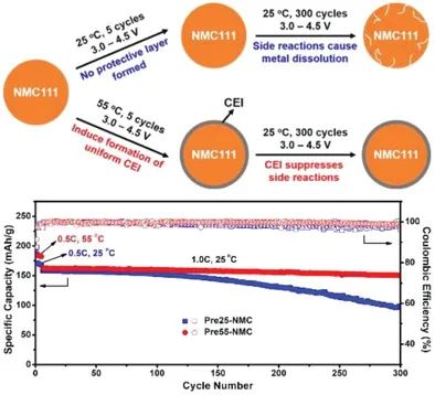 南洋理工陳曉東Small Methods: 熱定制CEI界面實現NMC正極的高壓運行