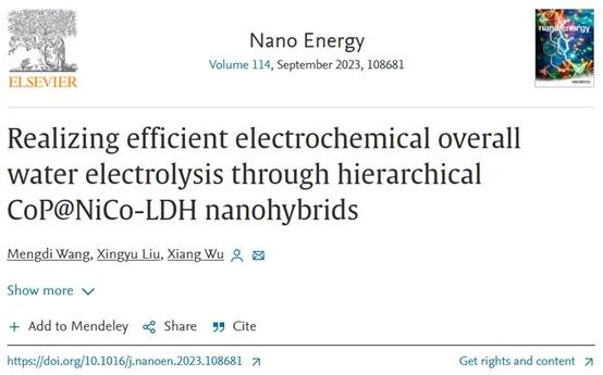 催化頂刊集錦：AM、Angew.、AFM、ACB、Nano Energy、ACS Nano/CEJ等成果！