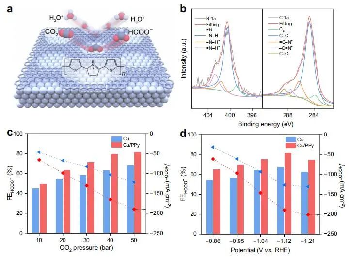 Nature子刊：改變反應(yīng)壓力，增強(qiáng)電化學(xué)CO2還原中目標(biāo)產(chǎn)物的選擇性