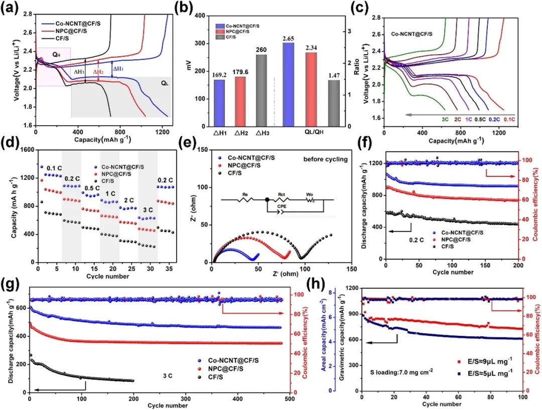 北科顧有松/閆小琴Nano Energy：多功能Co-Nx調控多硫化物轉化動力學實現高效鋰硫電池