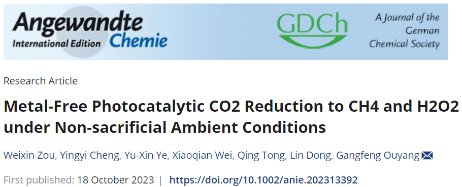 中山大學Angew：提高兩個數量級！TPE-PT助力CO2還原為CH4