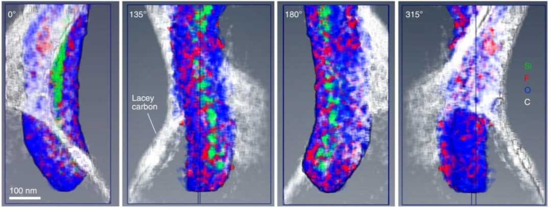 眼見為實！王崇民等人Nature Nanotechnology：冷凍電鏡揭示Si容量損失原因