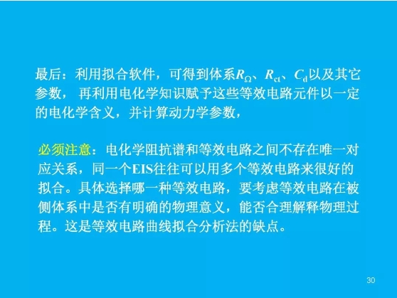 超級干貨分享！一文搞定EIS交流阻抗譜原理和分析擬合技能