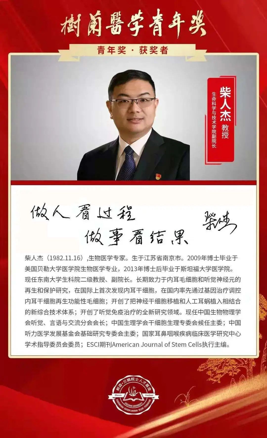 2022年“強國青年科學家”名單揭曉，全國僅10人