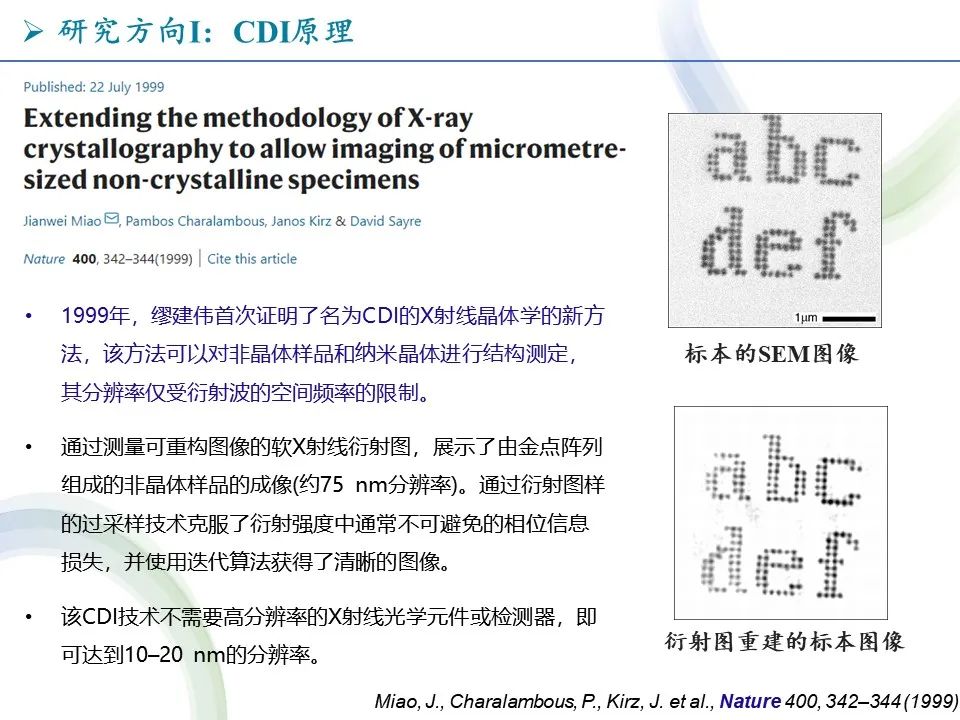 太強(qiáng)了！10篇Nature、Science正刊，X射線和電子新穎成像方法的先驅(qū)ULCA繆建偉