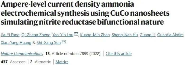 催化頂刊集錦：Nature子刊、EES、JACS、Angew.、ACS Catal.、AFM等