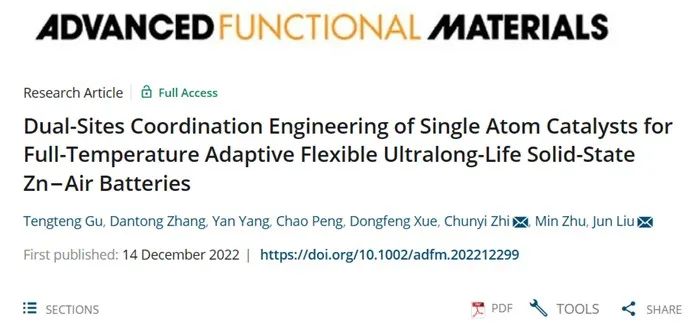 催化頂刊集錦：AFM、ACS Catalysis、Appl. Catal. B.、CEJ、Small、JMCA等成果
