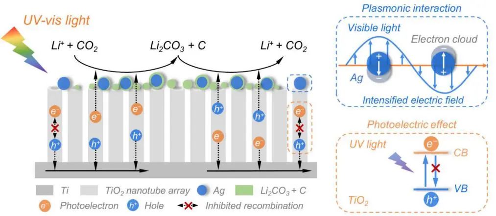 復旦彭慧勝/王兵杰Angew: 光電效應+等離激元協同提高Li-CO2電池性能