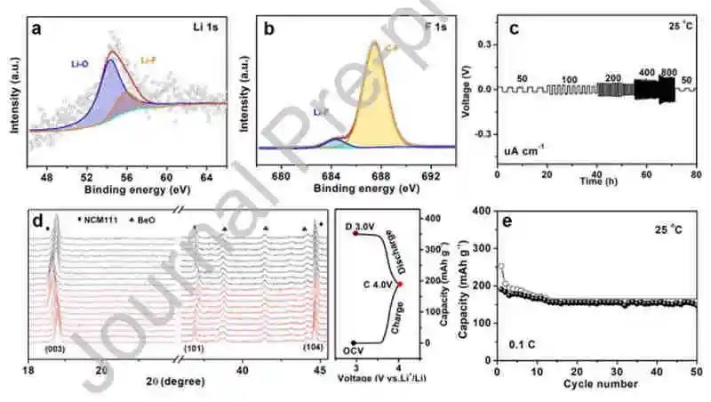 電池頂刊集錦：AFM、AM、ACS Energy Lett.、EnSM、Nano Lett.、Nano Energy等