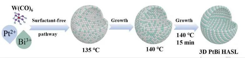 安徽大學(xué)Nano Research：提高近13倍！33D PtBi HASL助力EGOR
