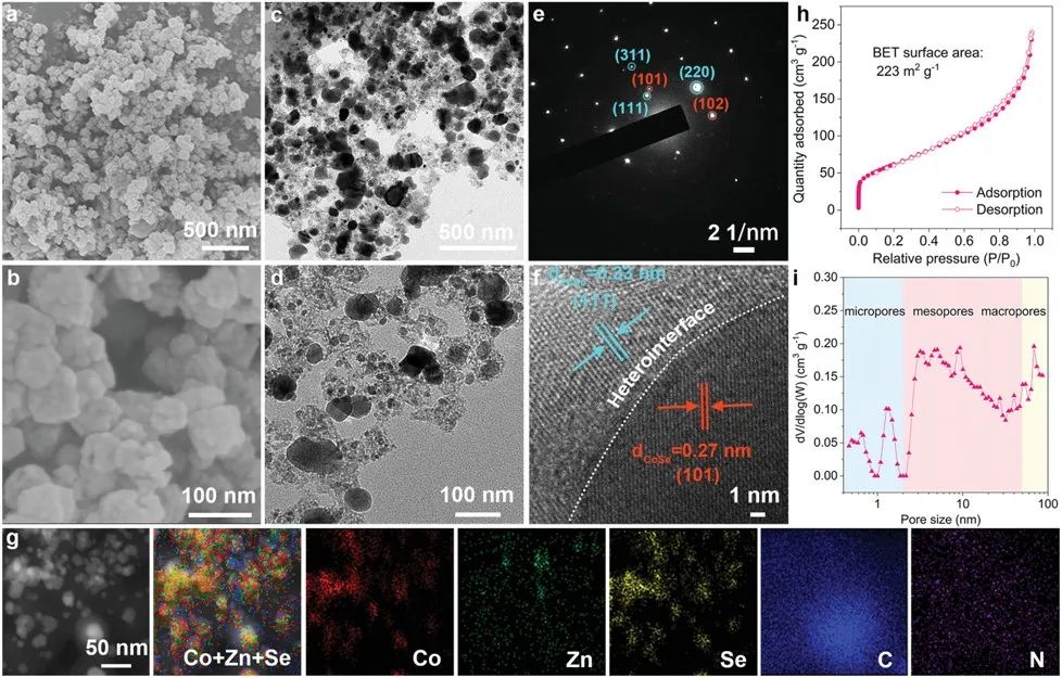 北理陳人杰、李麗Adv. Sci.：CoSe-ZnSe異質結促進鋰硫電池雙向硫轉化反應
