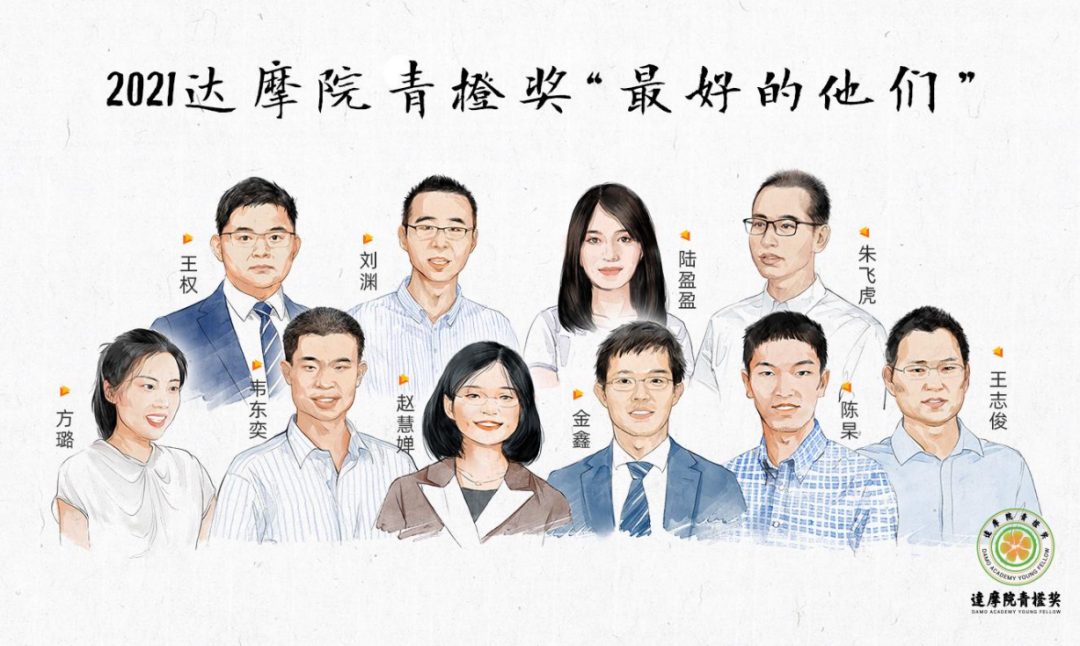 北大“韋神”領(lǐng)銜！這10人獲頒2021達(dá)摩院青橙獎(jiǎng)，將平分1000萬(wàn)元獎(jiǎng)金！