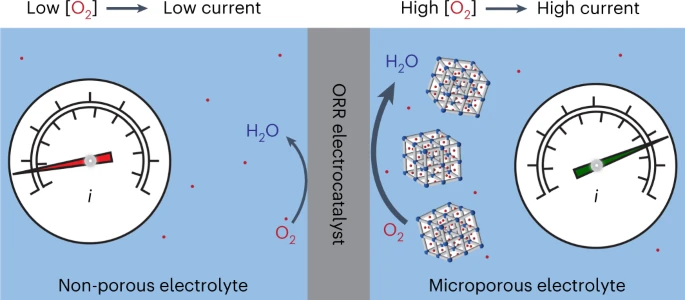 最新Nature Catalysis，在微孔中增強電催化氧還原活性！
