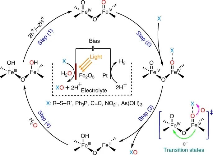 章宇超/陳春城/趙進才Nature Catalysis：加點水，讓α-Fe2O3實現對多種物質的氧化