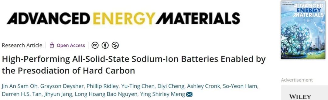 電池頂刊集錦：Nature子刊、AM、AEM、Angew.、AFM、Matter等成果！