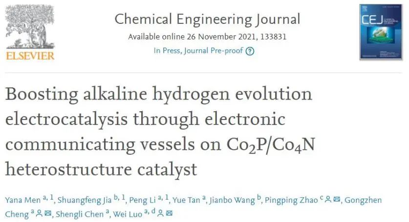 8篇催化頂刊：Nat. Commun.、Small、JMCA、Chem. Eng. J.