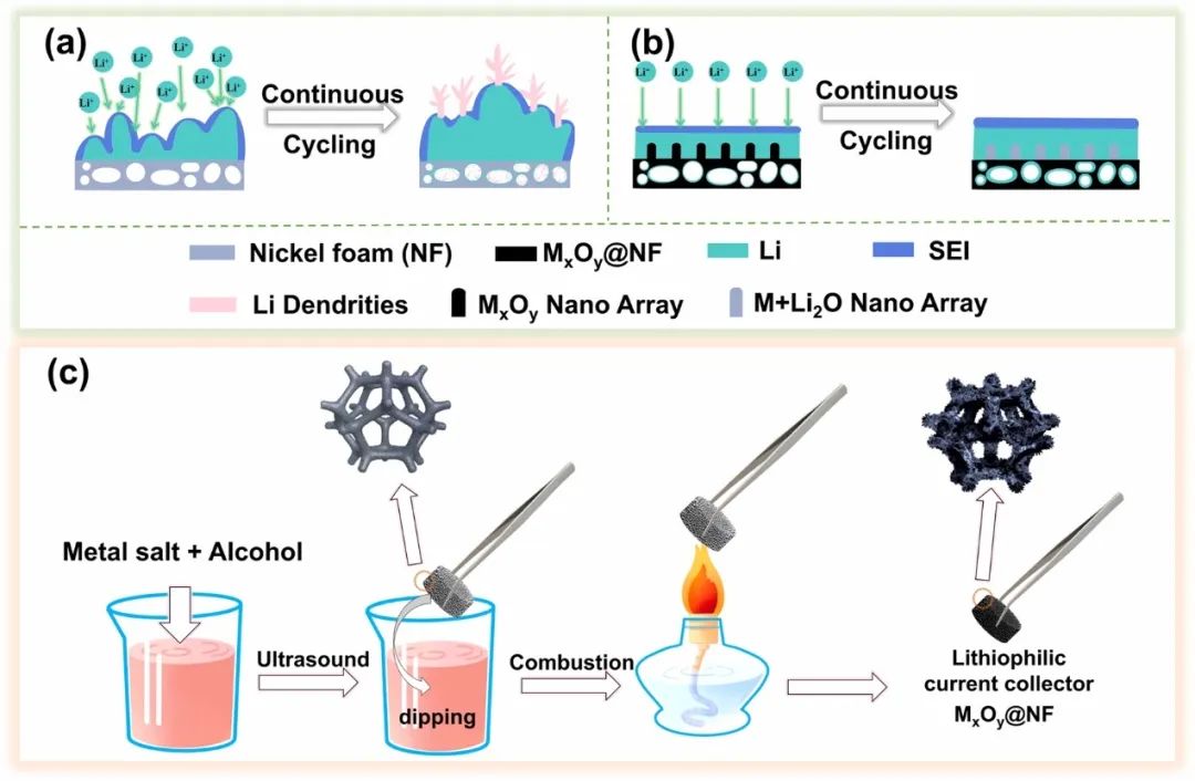 梁濟元/呂世源Nano Energy：十數(shù)秒快速制備親鋰改性3D集流體！
