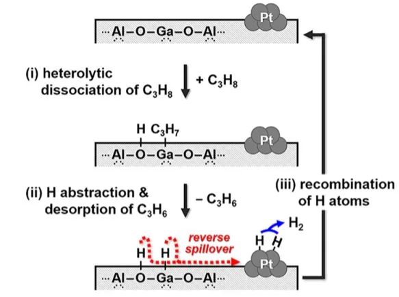 ACS Catalysis: Ga、Pt和Ce 摻雜的γ-Al2O3上組分相互作用使丙烷脫氫具有高活性、選擇性和穩定性