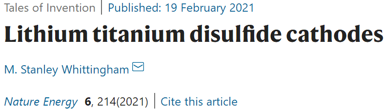 實驗與發表間隔4年，鋰電諾獎得主講述45年前Science背后的故事！
