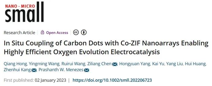 催化頂刊集錦：AFM、JACS、Adv. Sci.、ACS Nano、JMCA、CEJ等成果