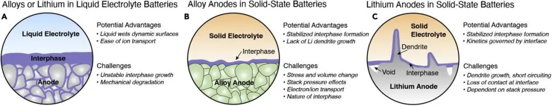 最新Joule綜述: 固態電池合金負極！