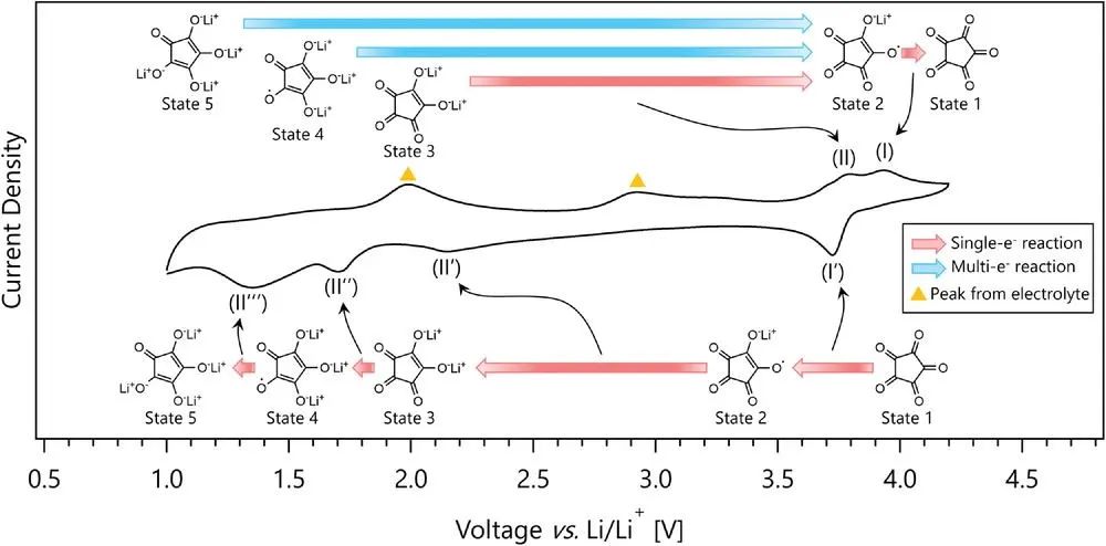 Adv. Sci.：氧化還原活性有機小分子是否適用于高壓（＞4V）鋰電正極？