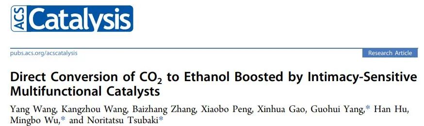 催化頂刊集錦：ACS Catalysis、Small、Nano Energy、NML、Appl. Catal. B.等成果