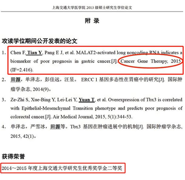 靠一個(gè)不存在的基因，寫了學(xué)位論文順利畢業(yè)的上交大碩士，被學(xué)校撤銷了學(xué)位！