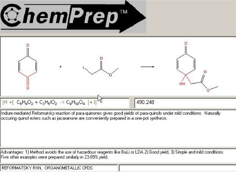 【ChemDraw小技巧】ChemFinder進行限制性反應過程查詢的步驟