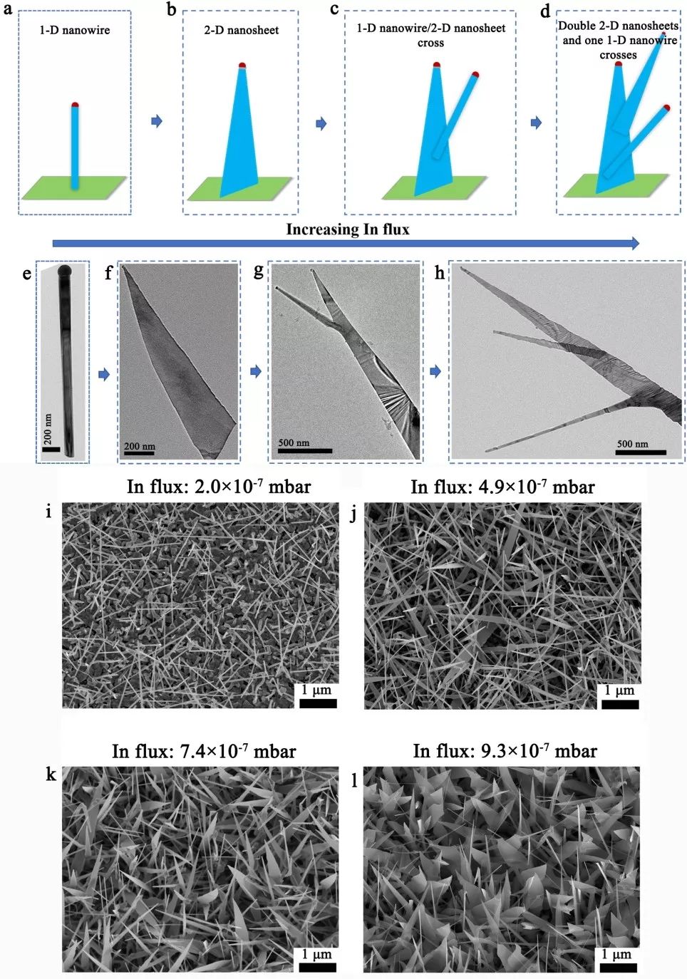 Nano letters：催化劑偏析技術實現高質量晶圓級InAs納米結構維度調控