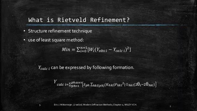干貨丨有關(guān)Rietveld refinement 精修，最常見的九大問題！