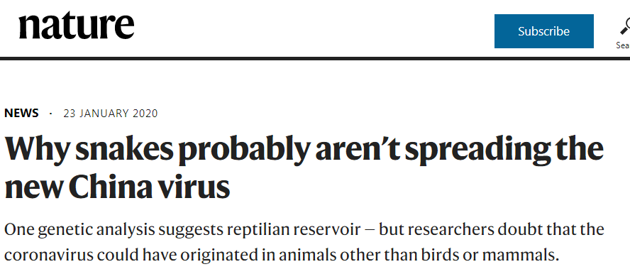 Nature官方致歉：停止污名化，愿為將病毒關聯武漢和中國擔責