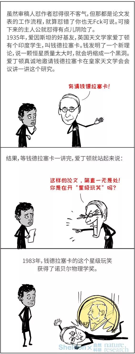 漫畫丨諾獎(jiǎng)研究也被拒稿？Nature/Science/Cell都有份！