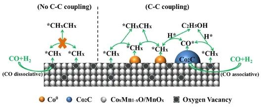 王悅課題組ACS Catalysis：氧空位起大作用，促進CoMnOx選擇性催化合成高級醇