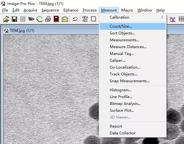 【技能】Image Pro Plus — 如何統計分析顆粒粒徑？
