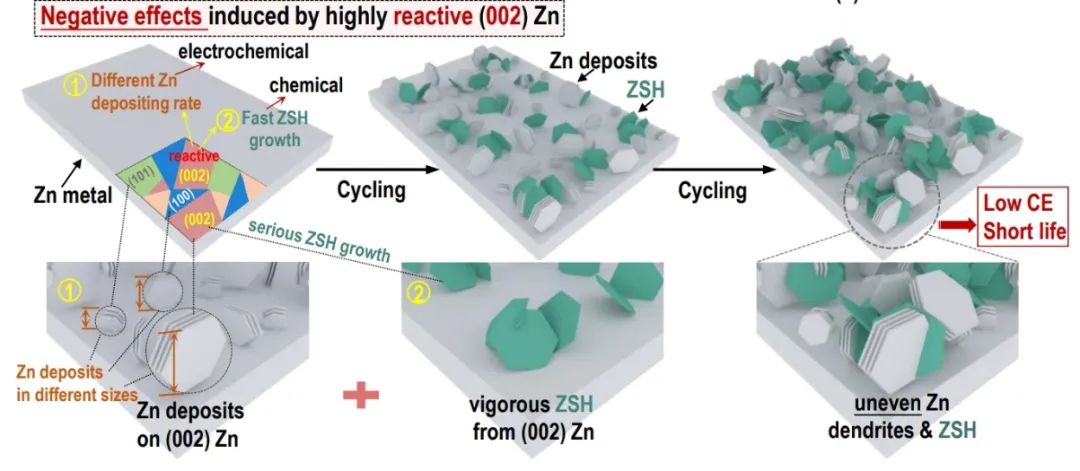 ?中南/南大EES: 選擇性刻蝕高活性 (002) Zn 面可實現高效水系鋅金屬電池