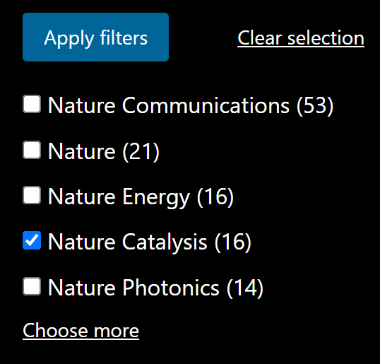 超燃！他，今日發表第16篇Nature Catalysis，第36篇JACS！