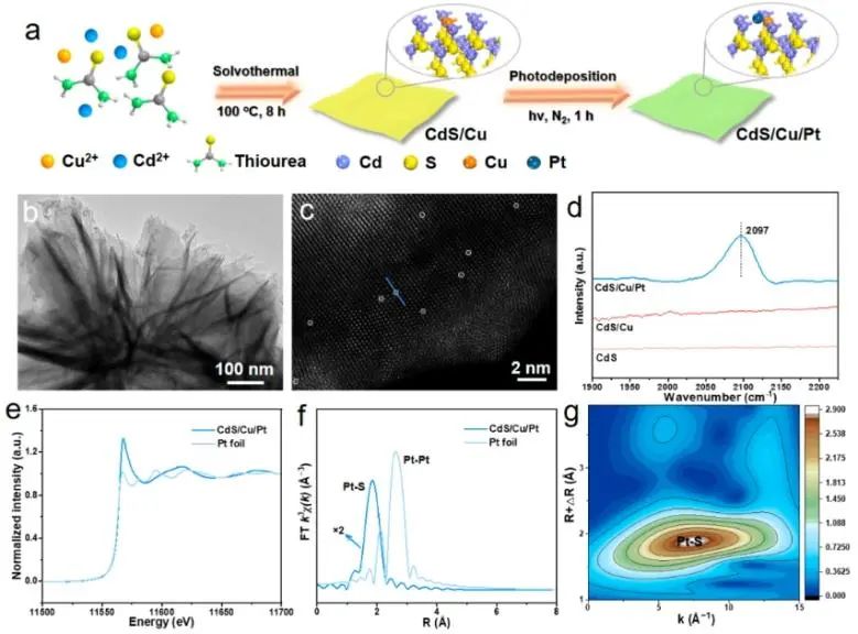 福州大學ACS Catalysis：CdS納米片上構建Cu-Pt電子轉移通道，用于選擇性合成亞胺