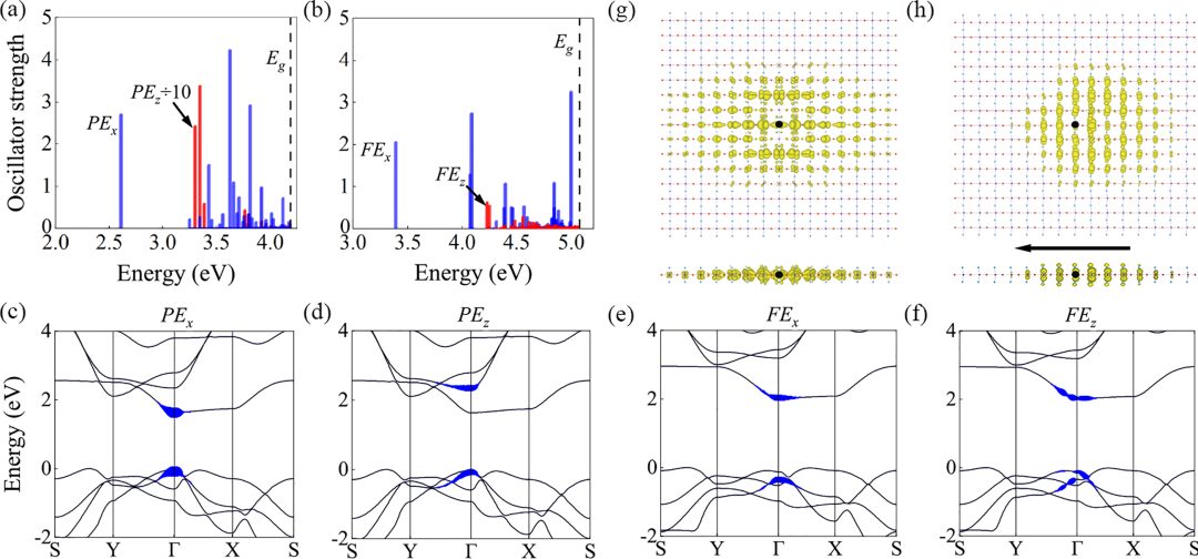 北京理工大學李元昌團隊Phys. Rev. B: 鐵電極化極大提高了激子的輻射壽命