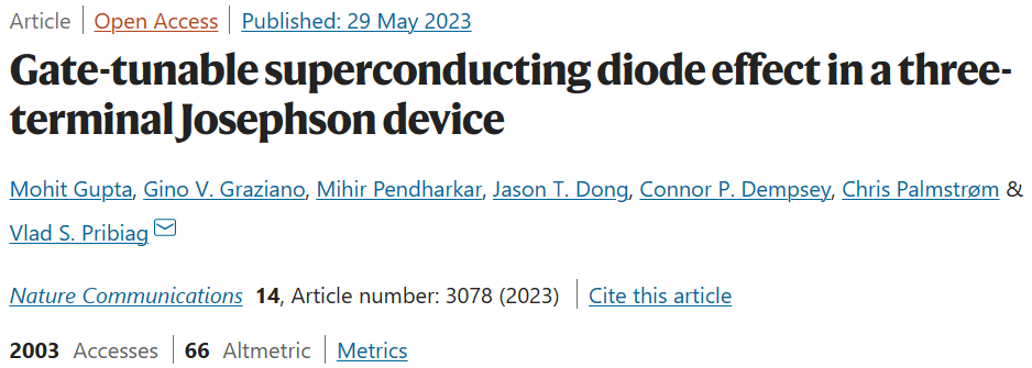 新型超導(dǎo)二極管可以提高量子計算機和人工智能的性能